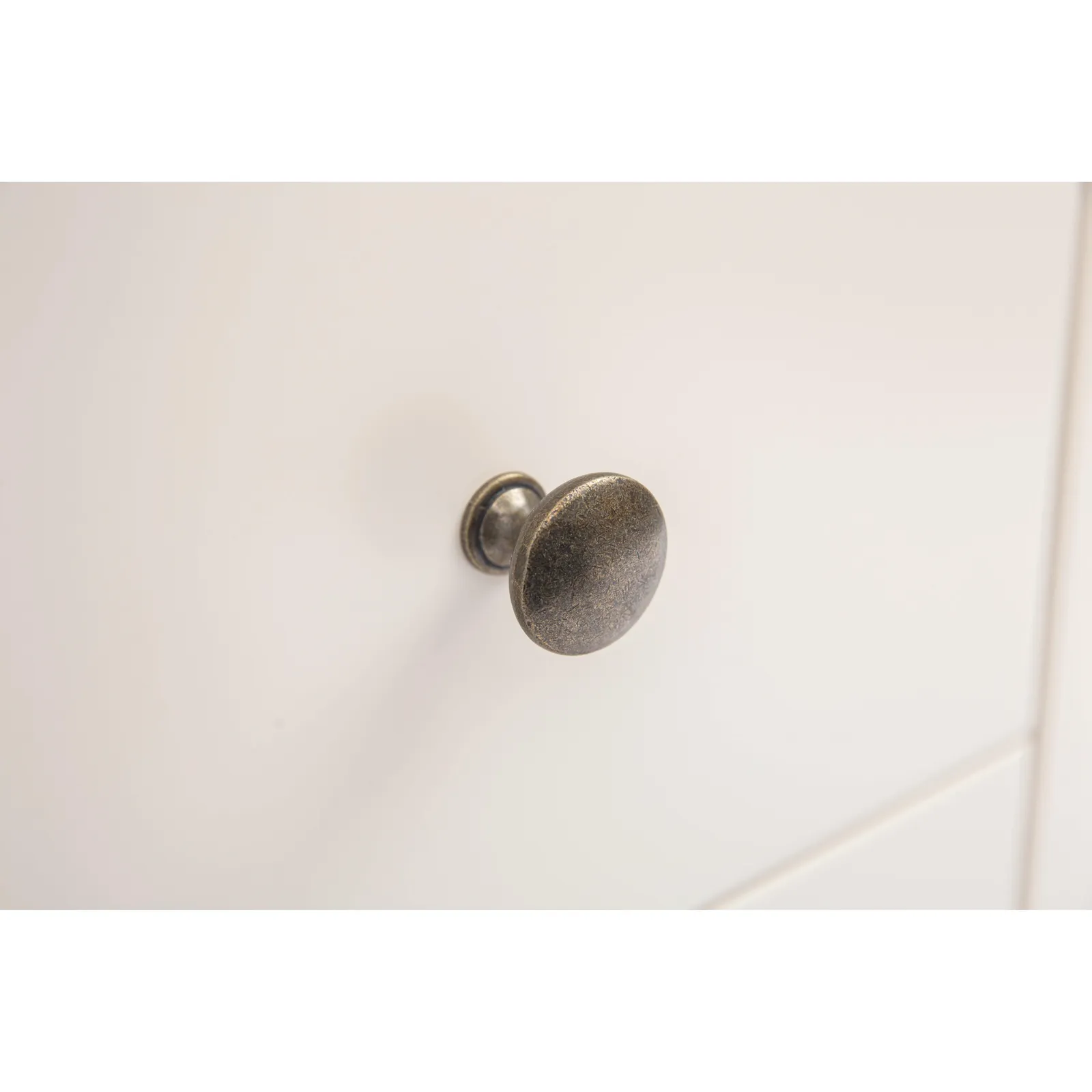 Cabinet Bits Maggiori 4 Drawer Chest of Drawers Brass Knob in Off-White 5