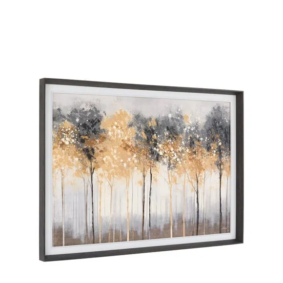 Cedar and Sage Textured Light Framed Canvas 6