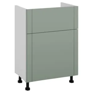 Wickes Winsford Reed Green Standard Depth Toilet Unit - 500mm
