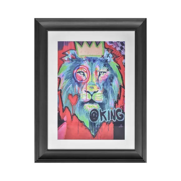 King by Jessi Dahlquist Framed Canvas 3