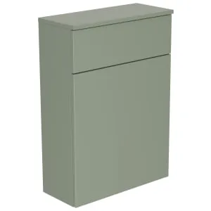 Newland Sage Green WC Unit With Top - 600mm