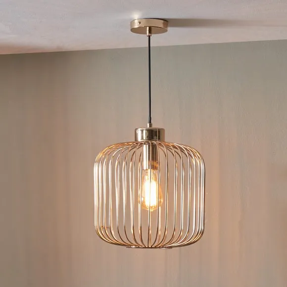 Pacific Lifestyle Dania Gold Pendant Light