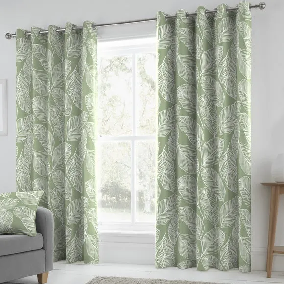 Fusion Matteo Eyelet Curtains 2
