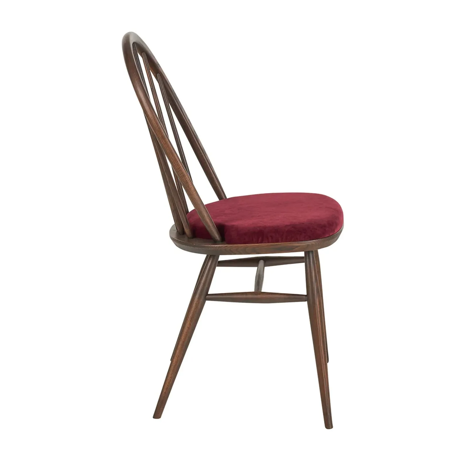 Ercol Windsor Upholstered Dining Chair Wood | Barker & Stonehouse 4