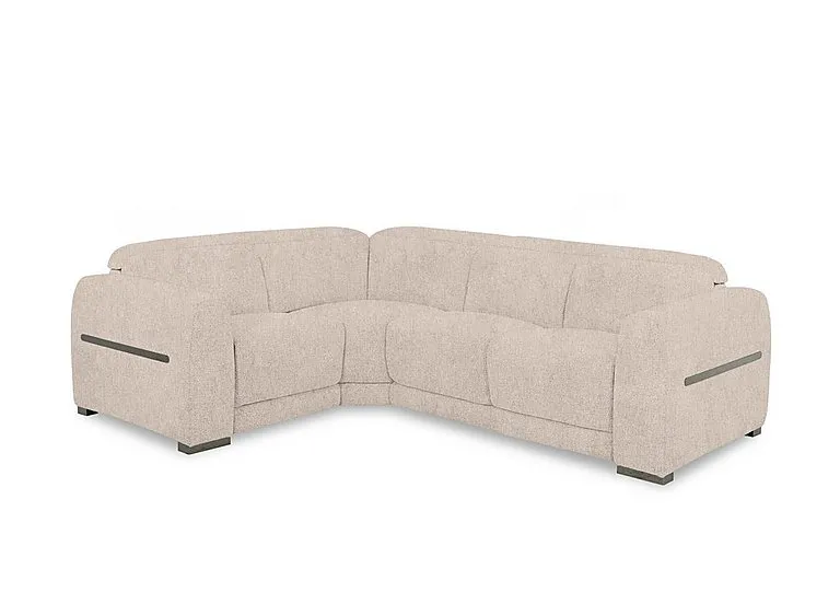 Edison Small Fabric Left Hand Facing Corner Sofa