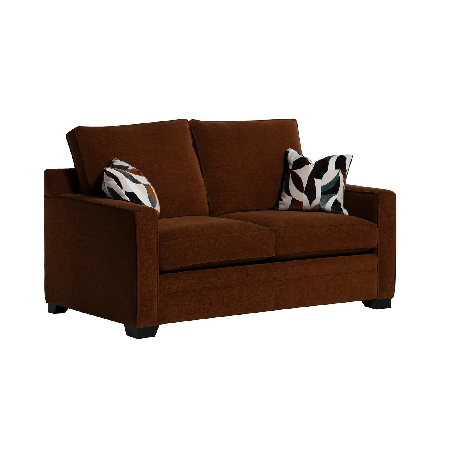 Finnick 2 Seater Sofabed Deluxe (Memory Foam), Brown | Barker & Stonehouse 2