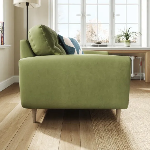 Sven Opulent Velvet Snuggle Chair 2