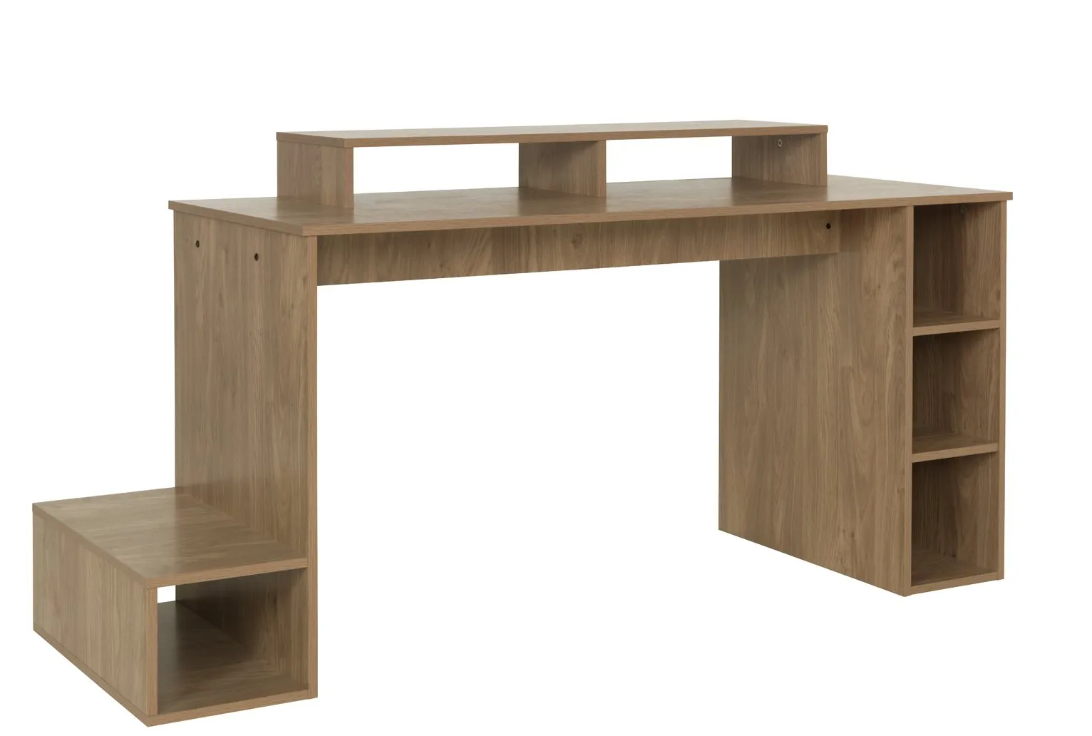Argos Home Gaming Desk - Oak Effect