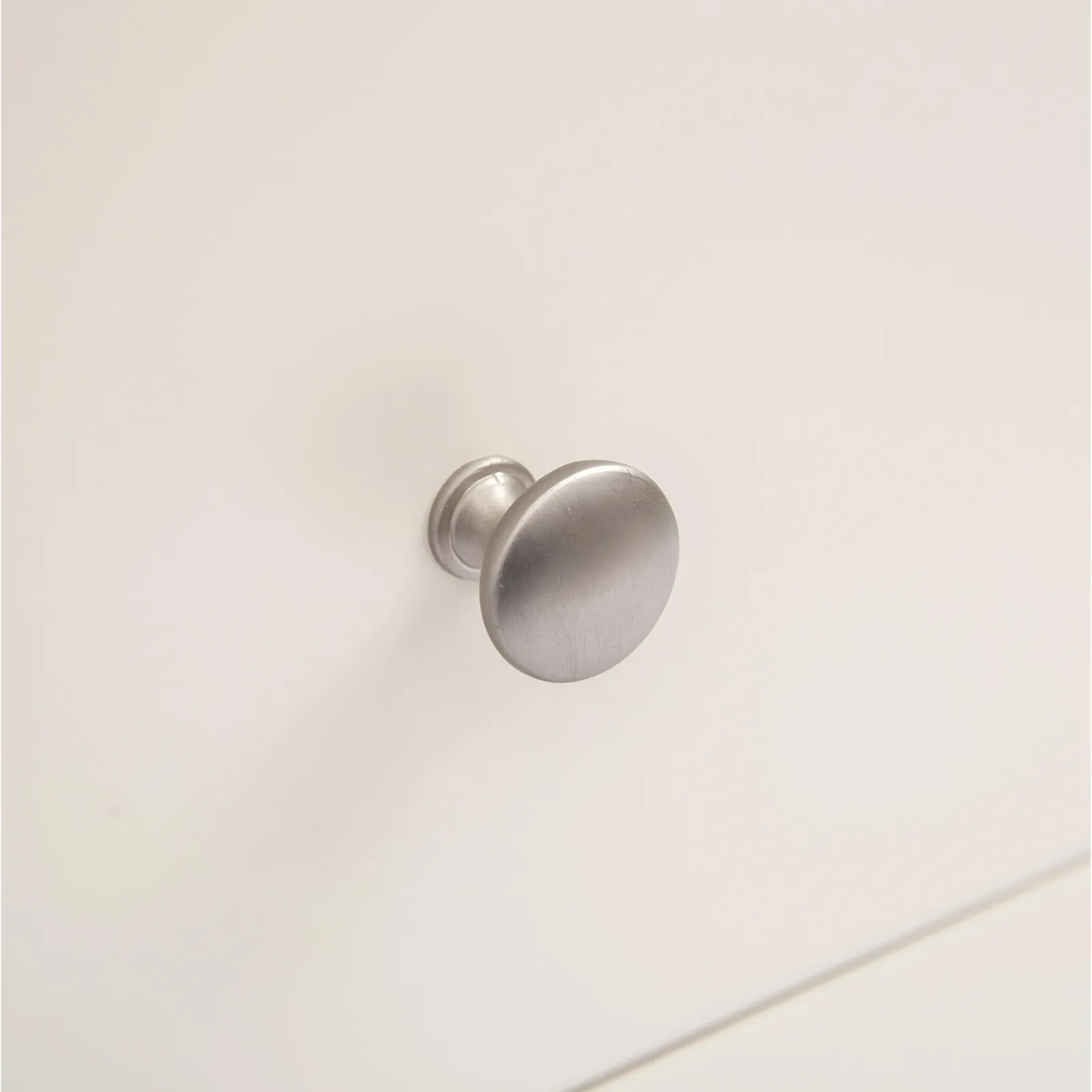 Cabinet Bits Maggiori 6 Drawer Chest of Drawers Chrome Knob in Off-White 6