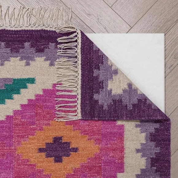 Sophie Robinson Candy Kilim Wool Rug 3