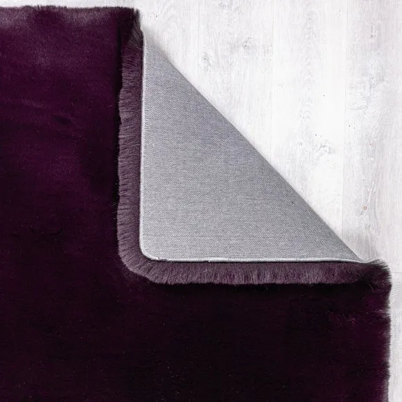 Ivy Luxury Supersoft Faux Fur Rug 3