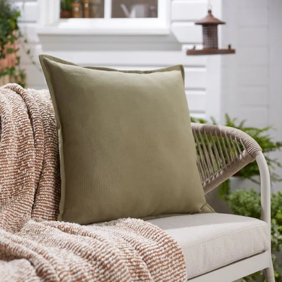 Outdoor Oxford Edge Square Cushion