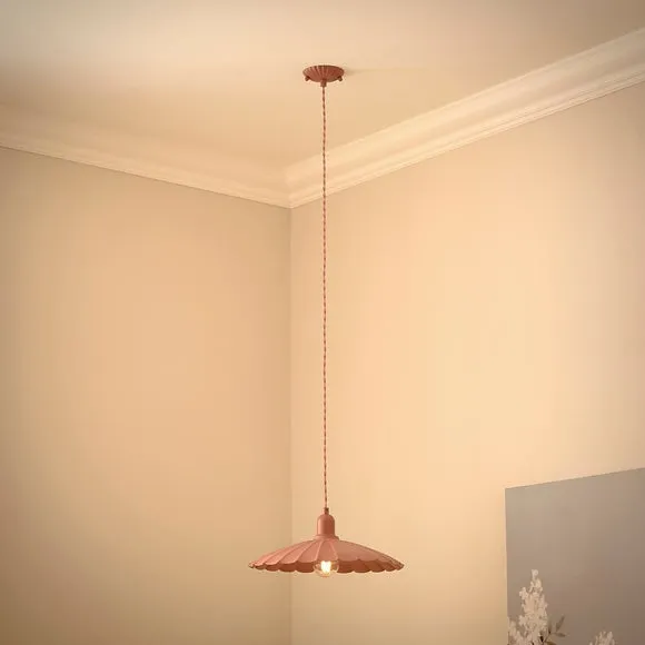 Scalloped Adjustable Flex Ceiling Light Cable 2