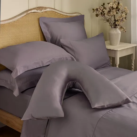 Dorma Luxe Egyptian Cotton Sateen V-Shaped Pillowcase 1
