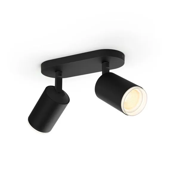 Philips HUE Fugato 2 Light Smart LED Flush Spotlight 2