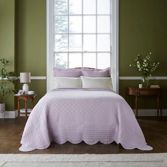 Dorma Soft Scalloped Bedspread 3