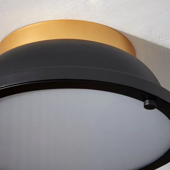 Barton Bathroom Flush Ceiling Light 4