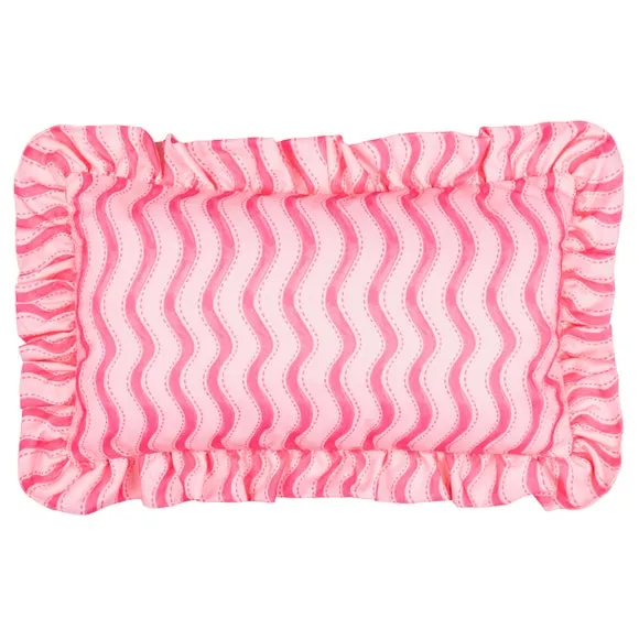 Summer Solstice Wiggly Stripe Outdoor Rectangle Cushion 2