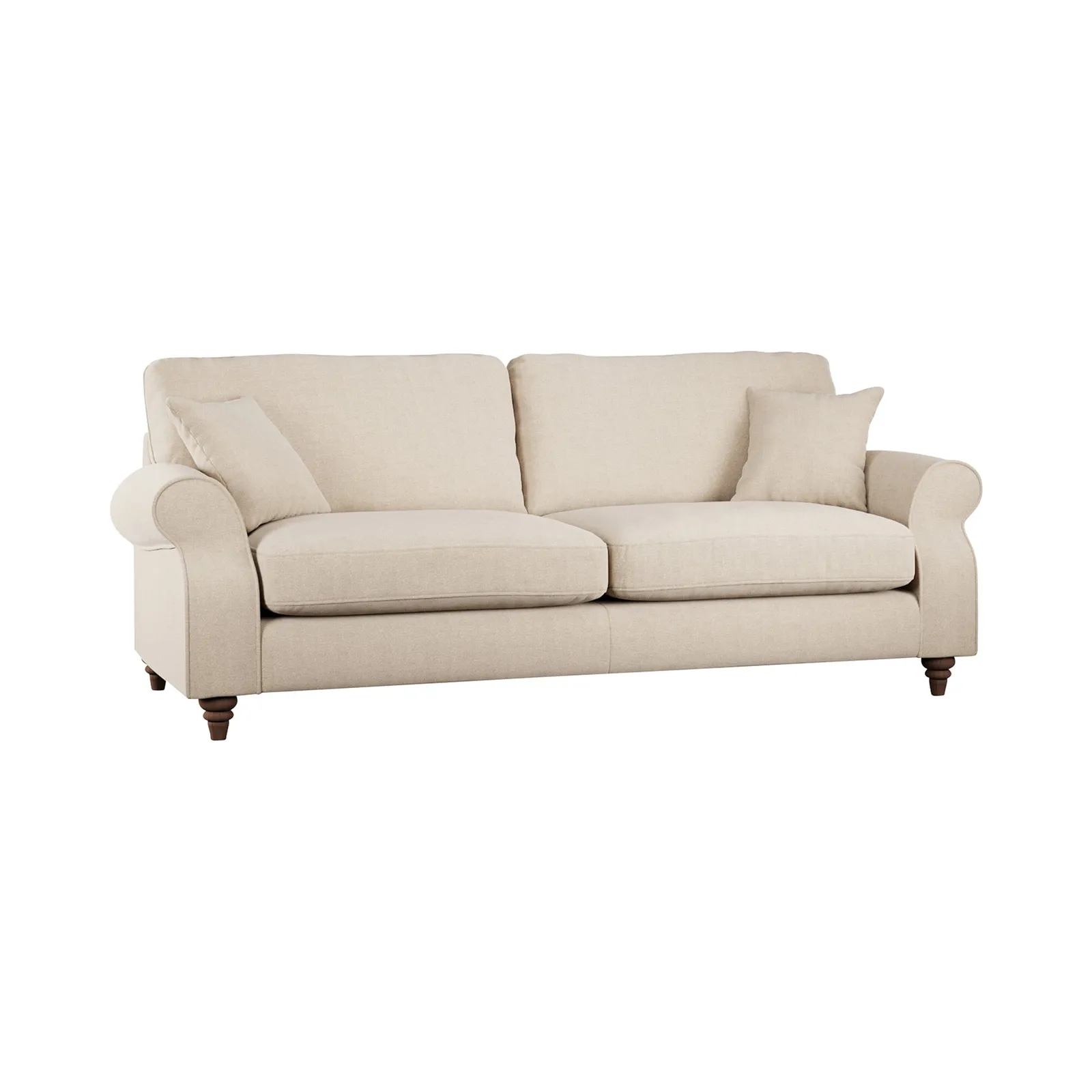 Hattie 4 Seater Sofa, Neutral Fabric | Barker & Stonehouse 2