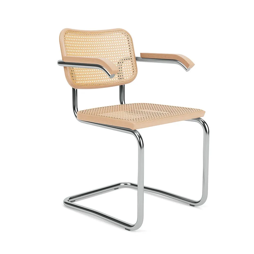 Knoll Cesca Armchair in Light Beech 2