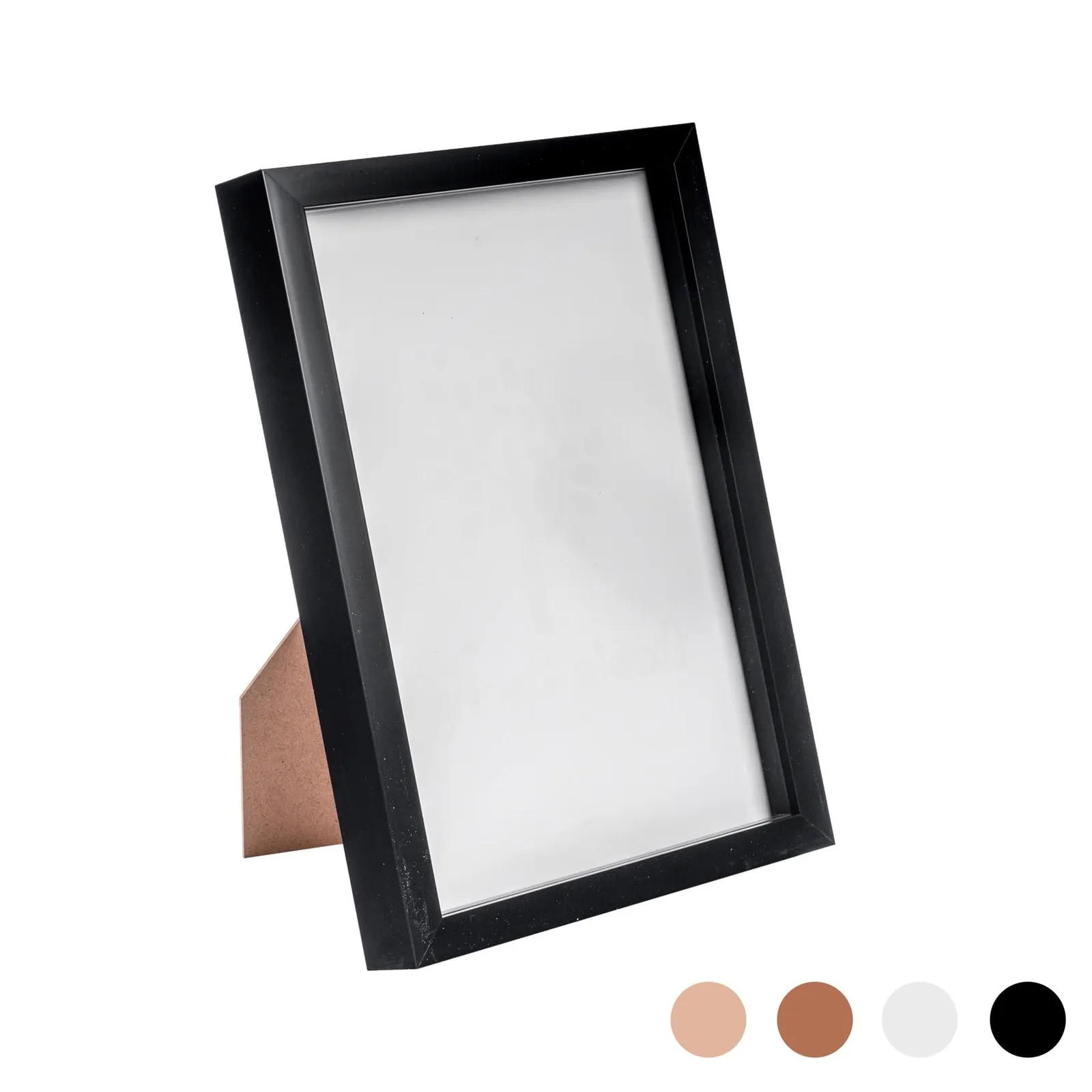 Nicola Spring 3D Box Photo Frame - A4 (8 x 12") in Black 1