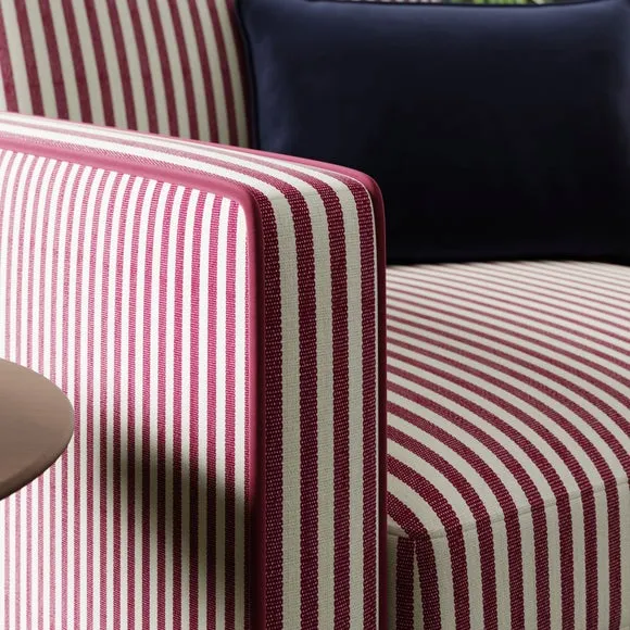 Zoe Linford Stripe Armchair 3