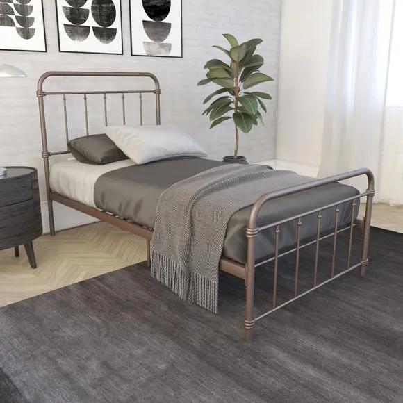 Dorel Home Wallace Metal Bed 1