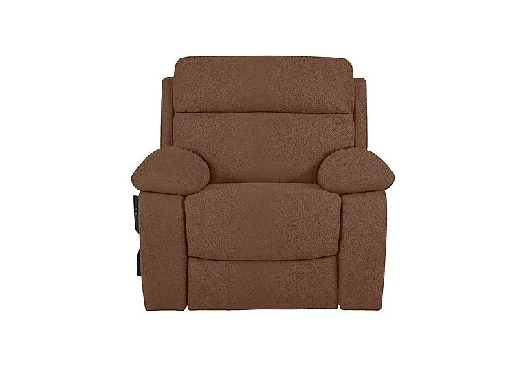 Moreno Fabric Lift and Rise Chair - Hazelnut