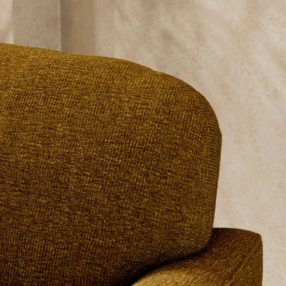 Arthur Waffle Chenille Corner Chaise Sofa 4