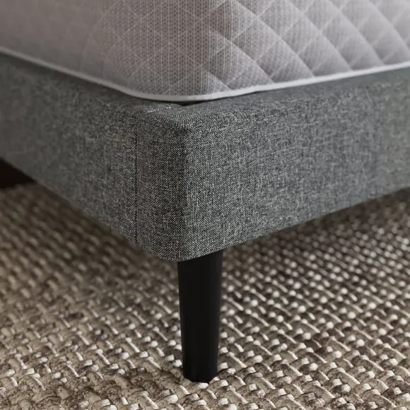 Modern Curve Textured Weave Bed 3