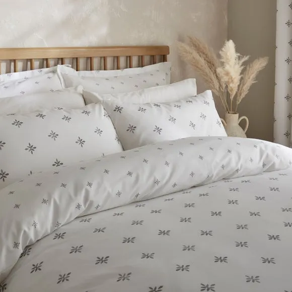 Zarah Motif 100% Cotton Duvet Cover & Pillowcase Set 6