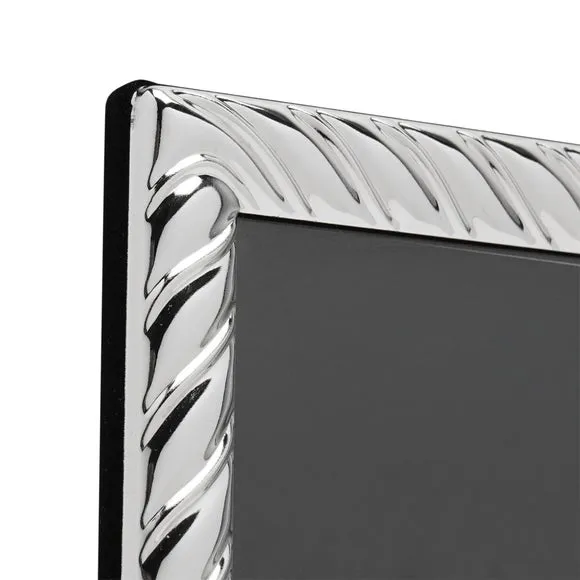 Impressions Silver Plated Swirl Textured Photo Frame 3