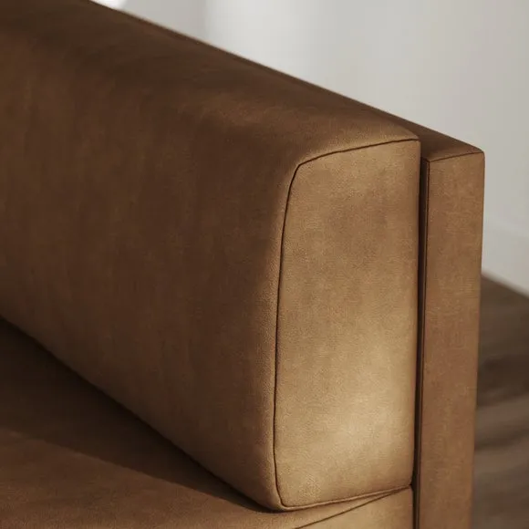 Mae Corner Dining Bench, Faux Leather 3