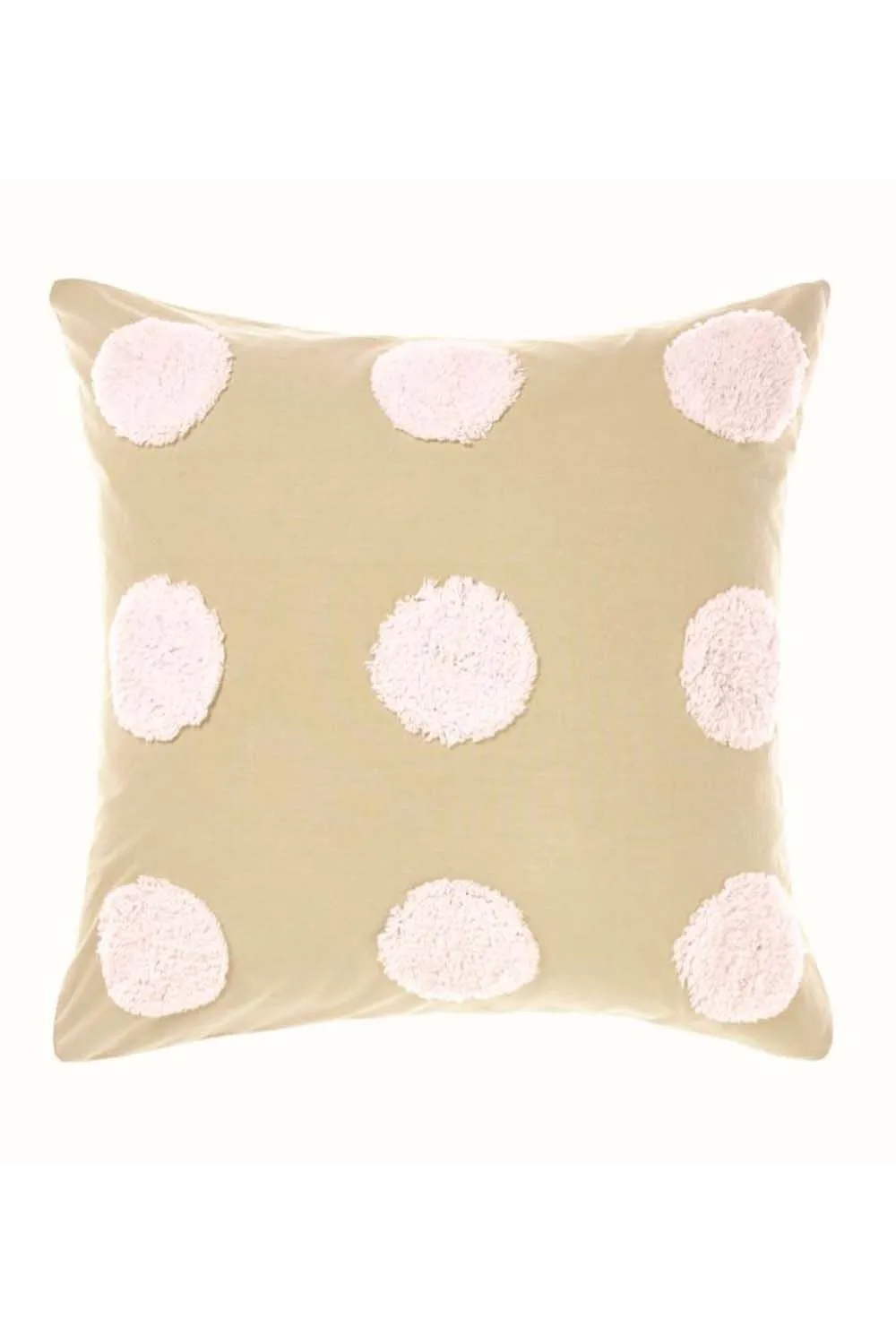 Linen House Haze Tufted Polka Dot Pillowcase Sham