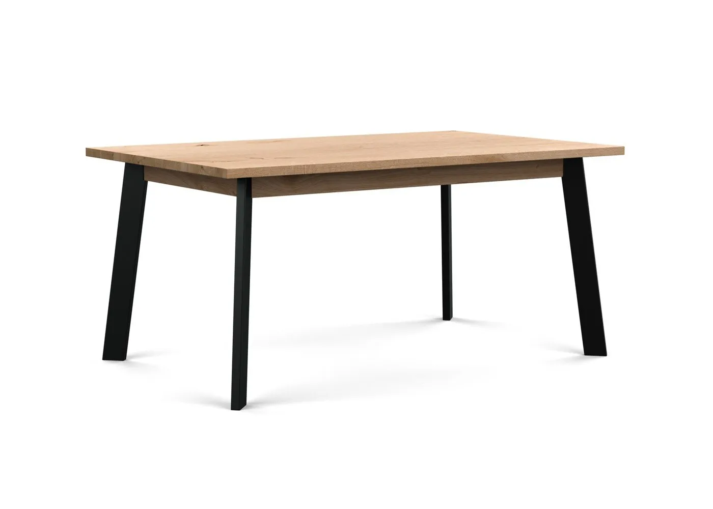Heal's Nova Extending Dining Table Blonde Oiled Oak L160 + 50cm x2