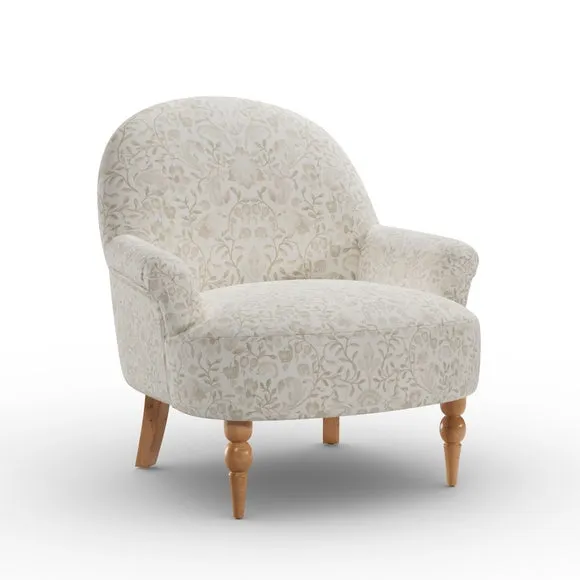 Petit Ruskin Print Occasional Armchair 6