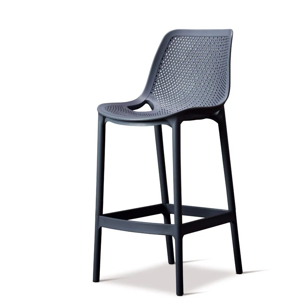 netfurniture Gunez Bar Stool Quality - Grey