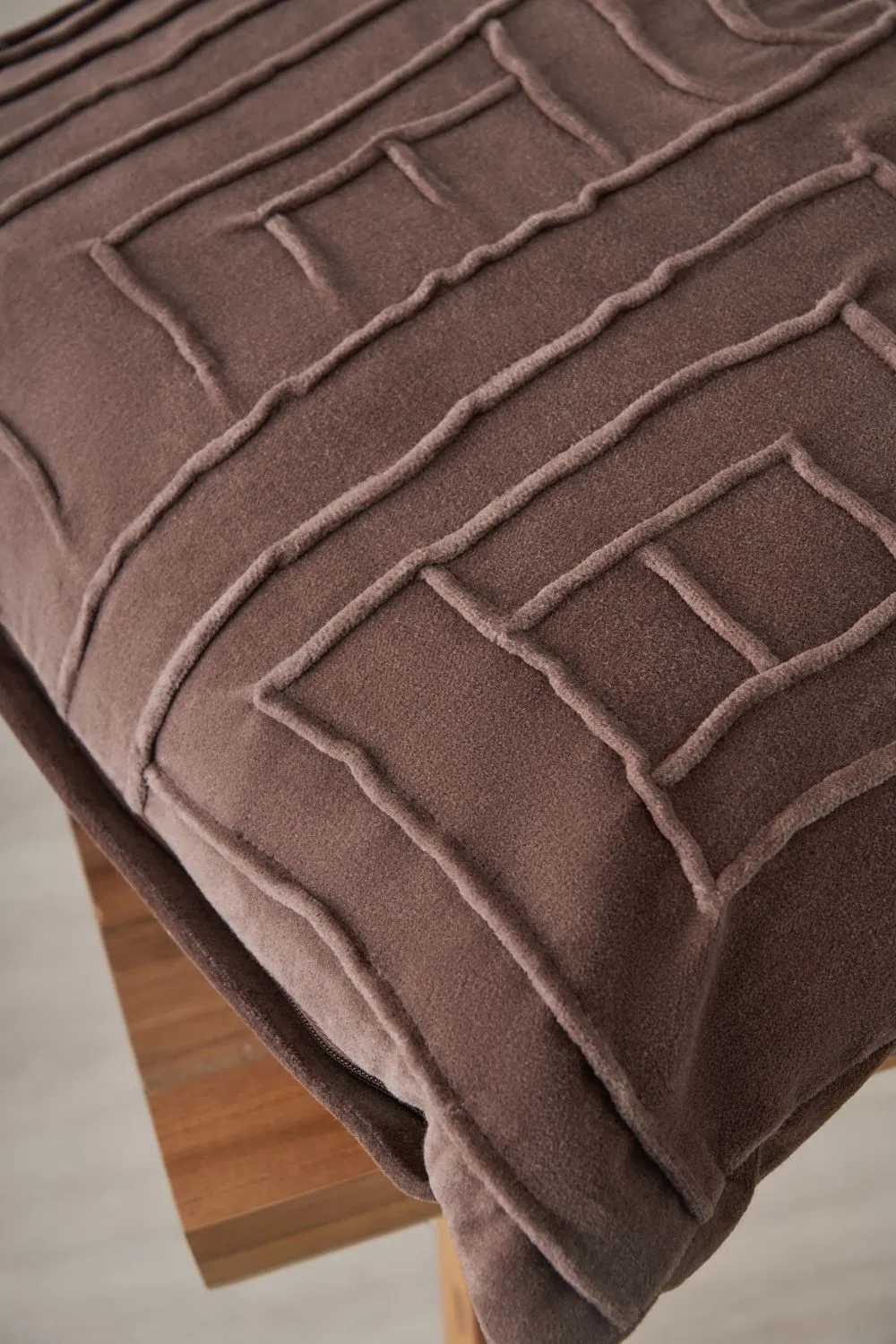 BHS Genevieve Cushion in Taupe 4