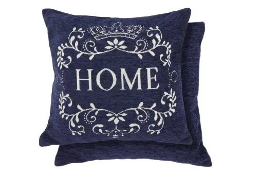 New Edge Blinds Simply Home Cushion Cover in Blue