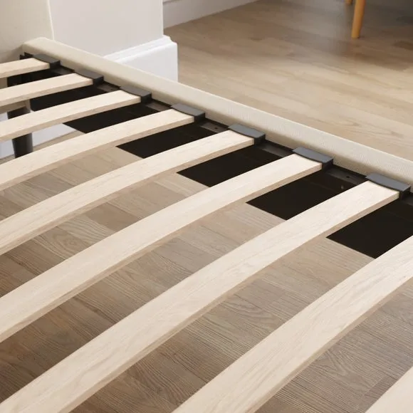 Modern Curved Upholstered Bed Frame 5