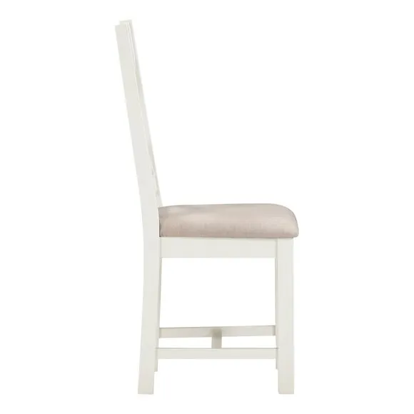 Windsor Set of 2 Cross Back Dining Chairs 4