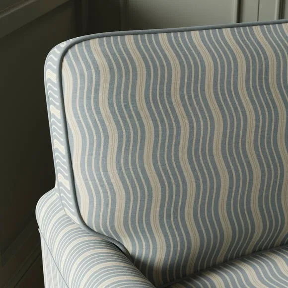 Beatrice II Wiggle Stripe Snuggle Chair 4