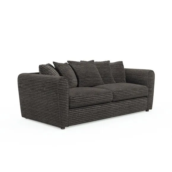 Blake Horizontal Jumbo Cord 3 Seater Sofa 6