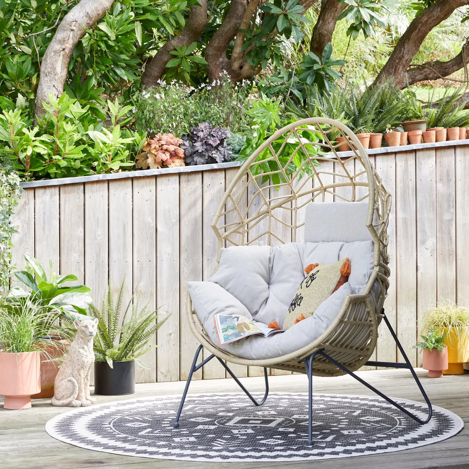 San Marino Natural Pod Chair Natural (Brown)