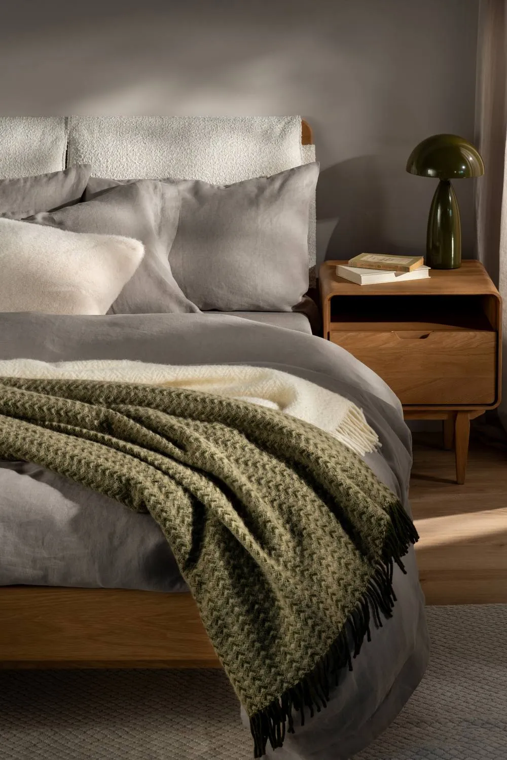 Soak&Sleep Mocha Brown French Linen Duvet Cover 2
