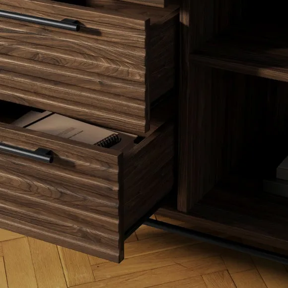 Bryant 1 Door 3 Drawer Highboard 4