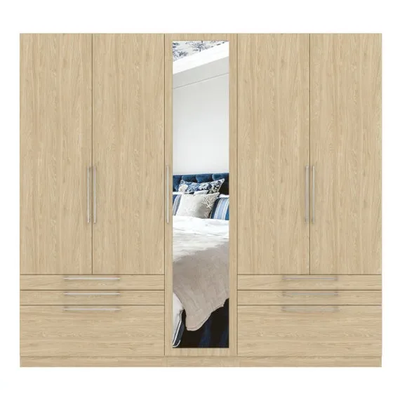 Foster 5 Door 6 Drawer Wardrobe 2