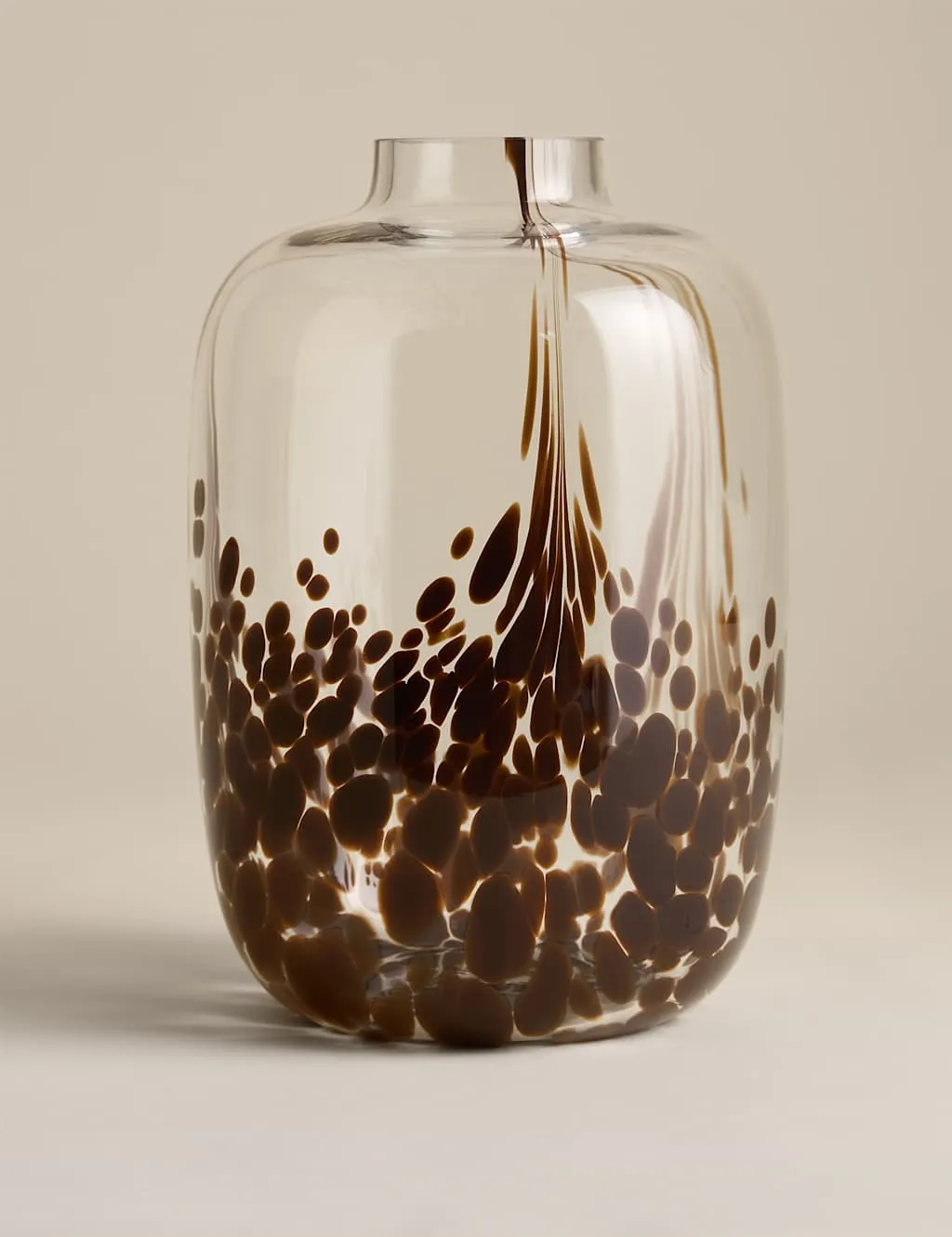 M&S Large Confetti Vase Neutral