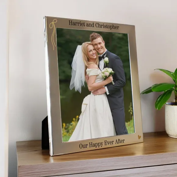 Personalised Mr and Mrs Photo Frame