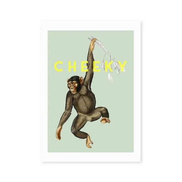 East End Prints Cheeky Monkey Print 2